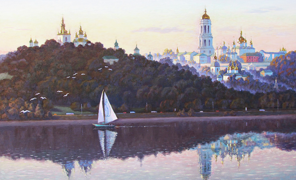 «Київ золотоверхий». 2012. Полотно, олія